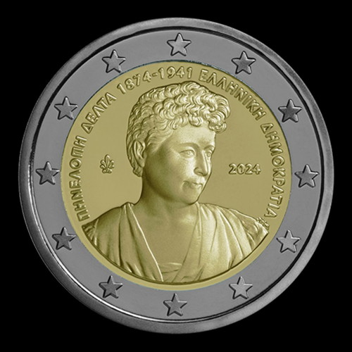 Penelope Delta 2€ Coin new, Numismatic Program 2024