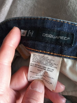 Dsquared2 Archive 2011 Dean Goes Hiking Jeans size IT48 like new, blue