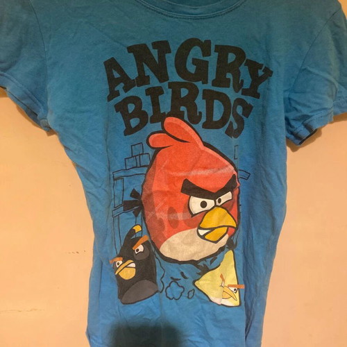 Angry Birds T-shirt used, size S