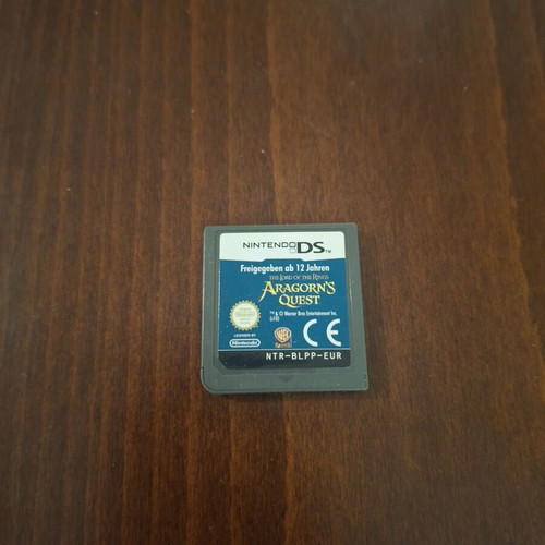 The Lord of the Rings Aragorns Quest Nintendo DS game used