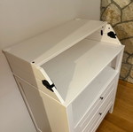 IKEA changing table-shelf like new, very practical