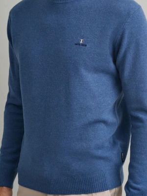 Navy & Green sweater new, blue, size L
