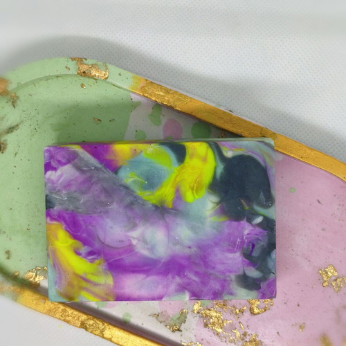 Handmade decorative aromatic soap "Northern Lights"