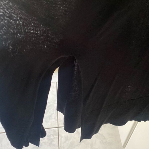 Zara long black cardigan size L like new
