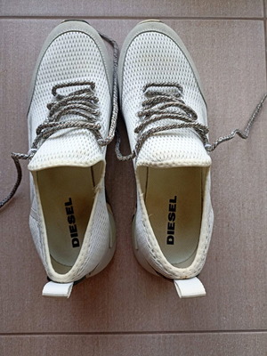 Diesel ανδρικά sneakers μεταχειρισμένα, μέγεθος 42, άσπρα πολύχρωμα
