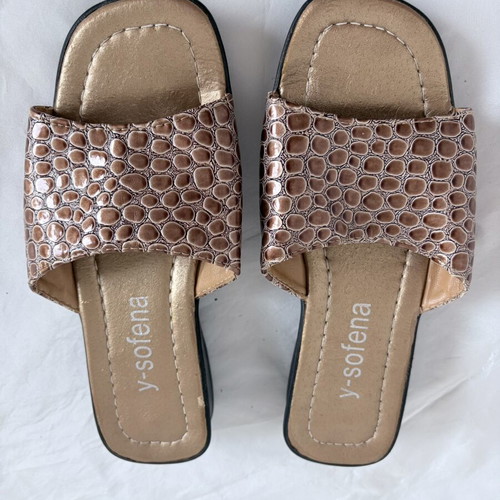Sandals size 36, set of 4, multicolored