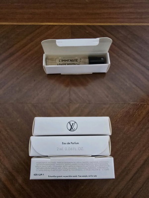 Louis Vuitton l'immensité tester 4 pieces 8mL new
