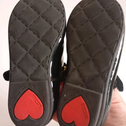 Moschino baby ballerina shoes used size 21