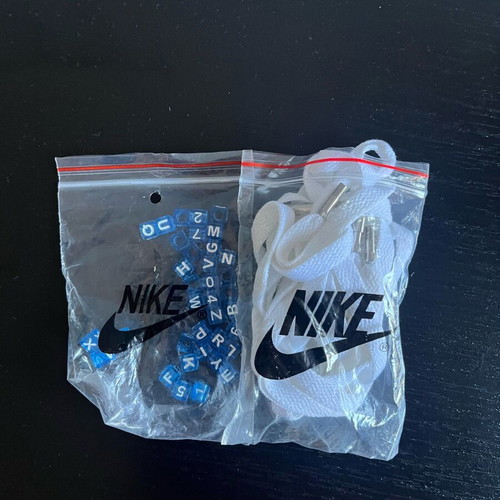 Nike Air Force 1 Nocta shoelace accessories like new, white and blue