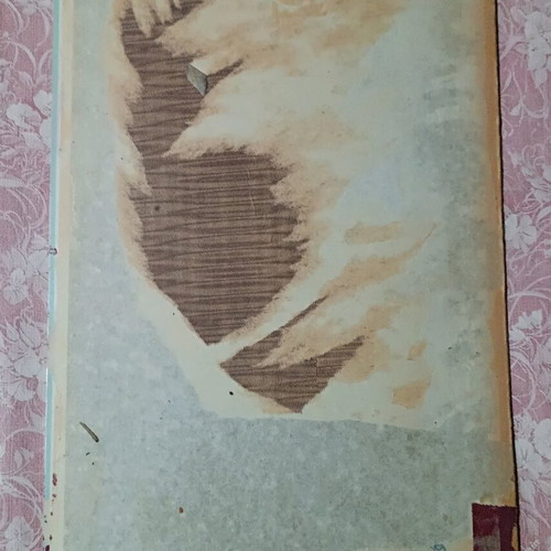 Metaxa promotional poster used, 1960, thick cardboard