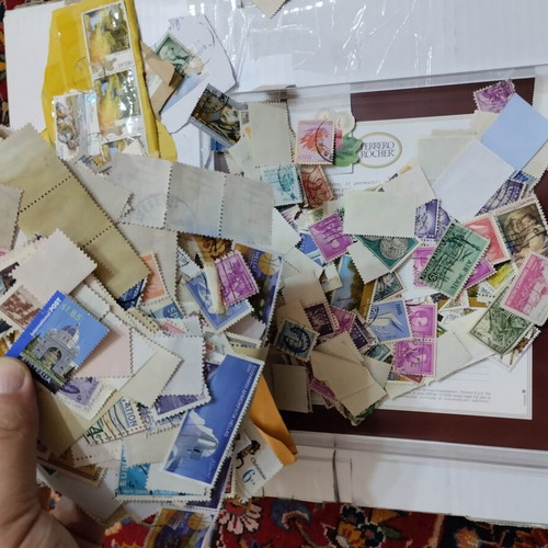 Stamps used from various eras and countries