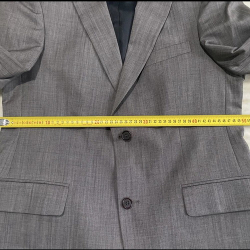 Tom Frank coarse wool gray suit No 50 like new