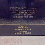 Floris Lily of the Valley toilet soaps σετ τριών παλαιών Αγγλικών αρωματικών σαπουνιών 75gr / τμχ