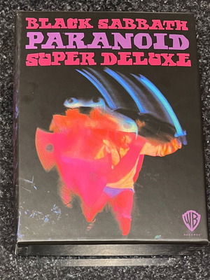 Black Sabbath Paranoid Super Deluxe box set limited edition like new