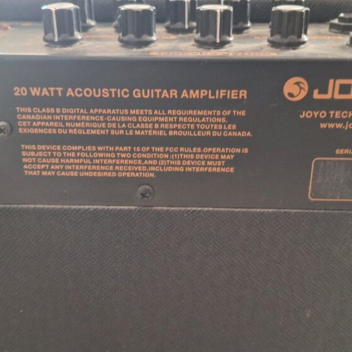 Joyo AC-20 Instrument Headphone Amplifier used 20W