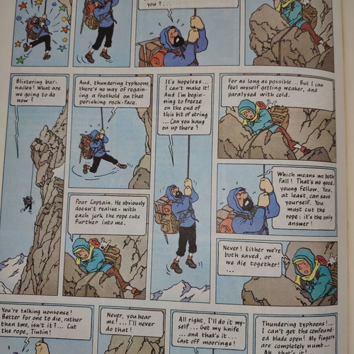 Tin Tin in Tibet used