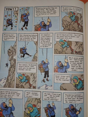 Tin Tin in Tibet used