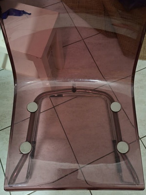IKEA Tobias chairs set of 4 used with plastic scratches