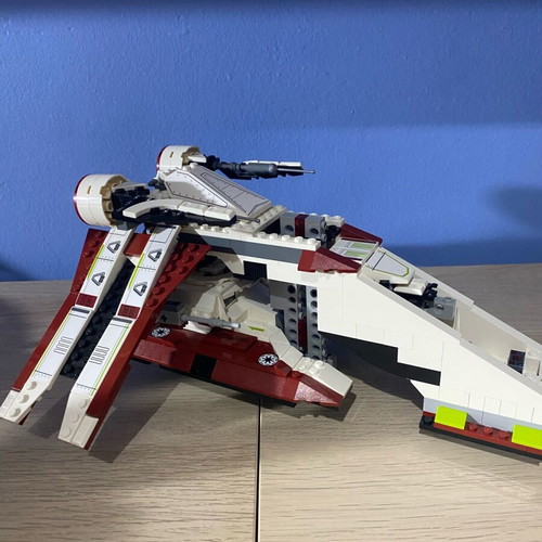 Lego Republic Dropship and Fighter Tank moc like new