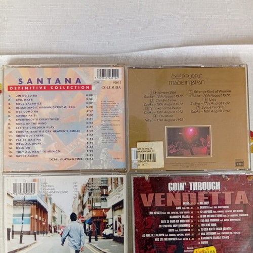 Music CDs like new, set of 4