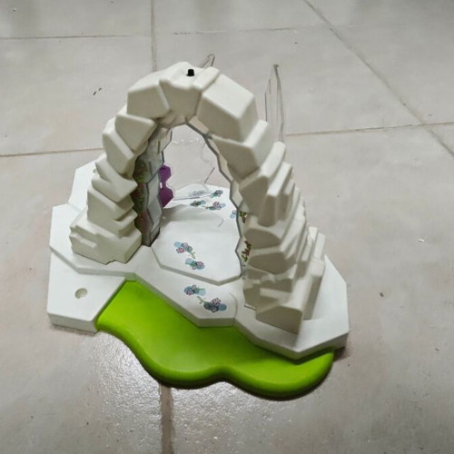 Playmobil Crystal Gate of Frozen World used with LED lights