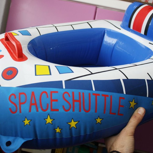 Vintage inflatable boat space shuttle 63cm new