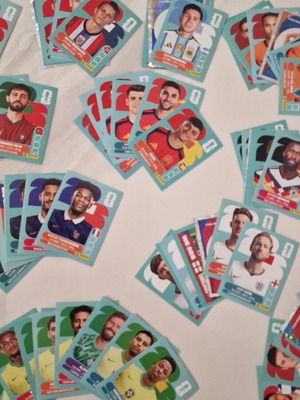 330 football stickers pack with top players from various countries