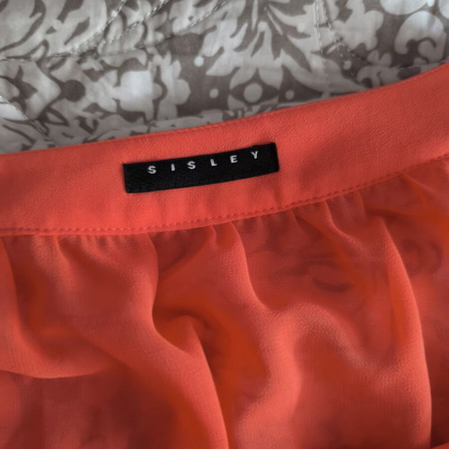 Sisley dress coral size S like new worn 2-3 times