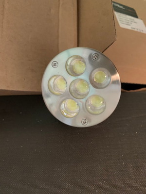 Power LED 6x1W MR16 12V Cool White με ανεμιστηράκι για ψύξη καινούργιο