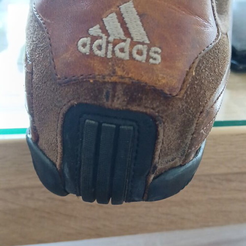 Adidas vintage brown sneakers used, authentic, size 42