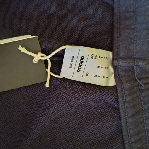 Adidas tracksuit pants, blue, XL