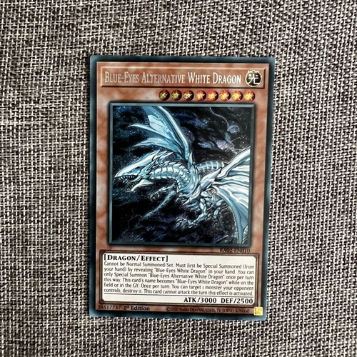Blue Eyes Alternative White Dragon Secret Rare Mint