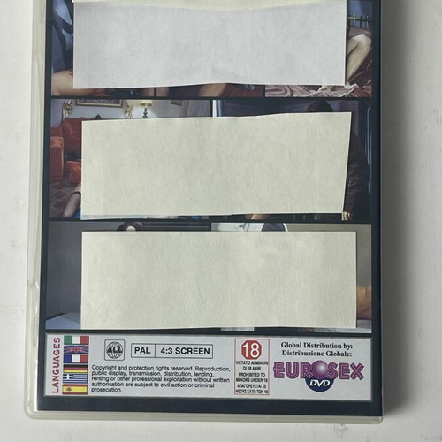Anal Paprika DVD used, Joe D’Amato film Euro Sex collector edition