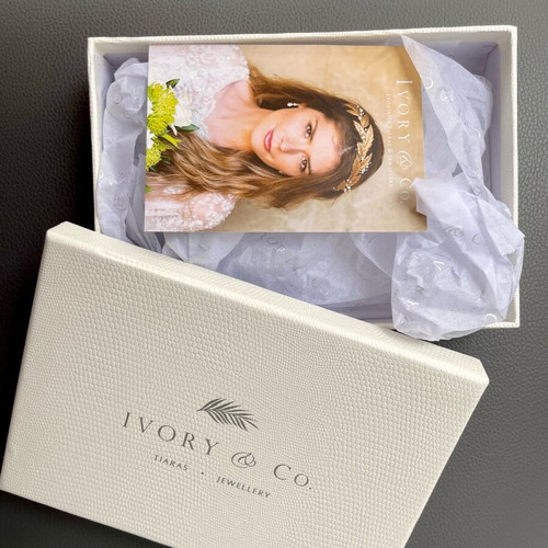 Ivory & Co bridal hairpiece new with freshwater pearls