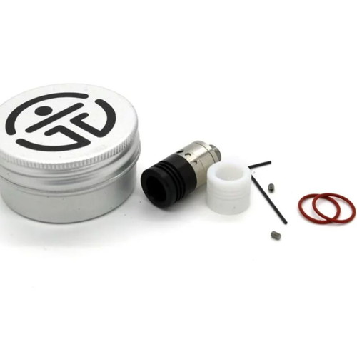 NoFear Unlimited 14mm BF RDA stainless steel like new