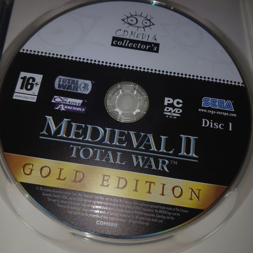 Medieval II Total War Gold Edition PC used