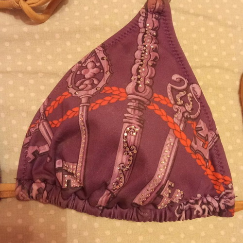 Bluepoint medium swimsuit used, purple