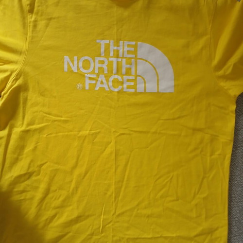 The North Face T-shirt new, size S, yellow