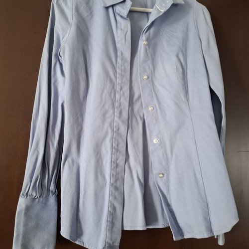 Mango shirt size S like new, blue, slim fit