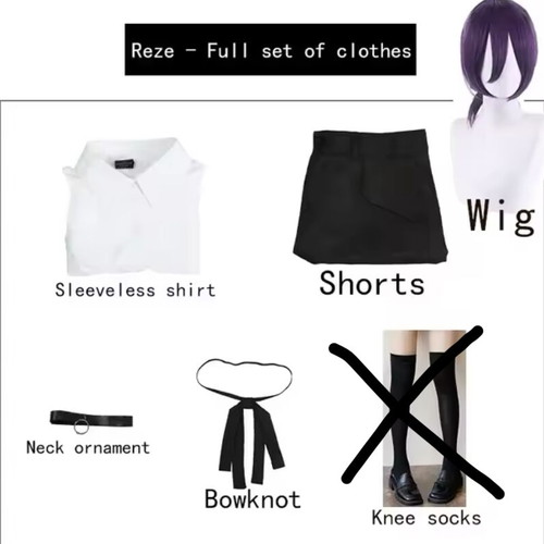Reze cosplay from Chainsawman anime like new