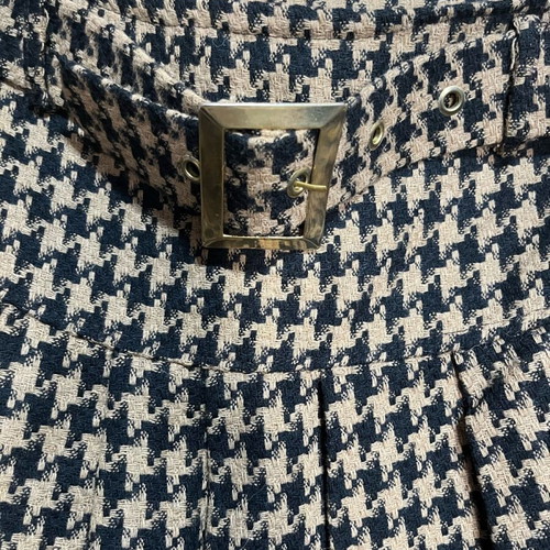 Skirt pie de pou with tulle, like new, beige and brown, size S
