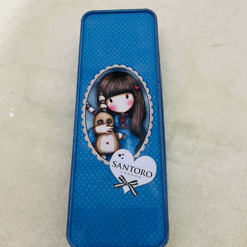 Gorjuss Santoro London Metal Pencil Case like new