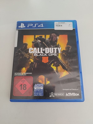 Call of Duty Black Ops 4 PlayStation 4 used