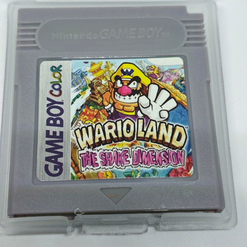 Wario Land The Shake Dimension Game Boy Color cartridge like new