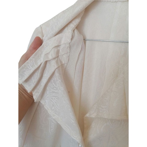 Handmade vintage shirt Cypriot craftsmanship, like new, white