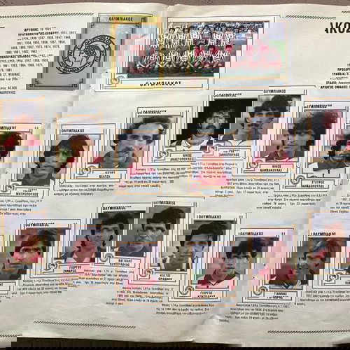 Ποδόσφαιρο 85 άλμπουμ συμπληρωμένο σαν καινούργιο, σπάνιο