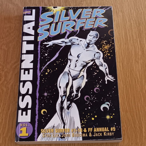 Essential Silver Surfer Trade Paperback 1998 used Marvel Comics