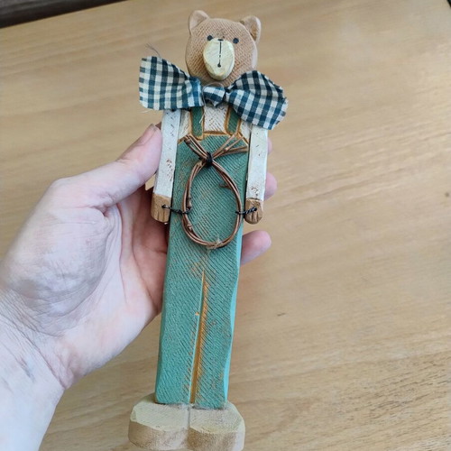 Wooden decorative figure like new