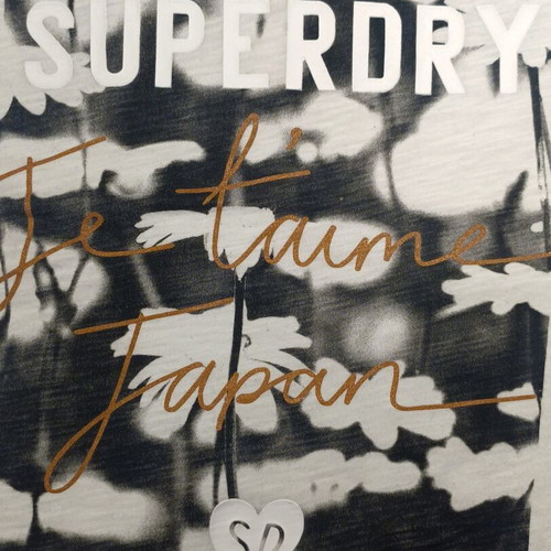 Superdry t-shirt size L like new