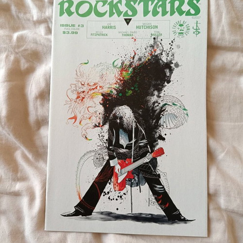 Rockstars comic series issues 1 to 8 like new, English